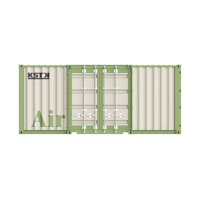 Estaci&oacute;n de purificaci&oacute;n de aire en contenedores